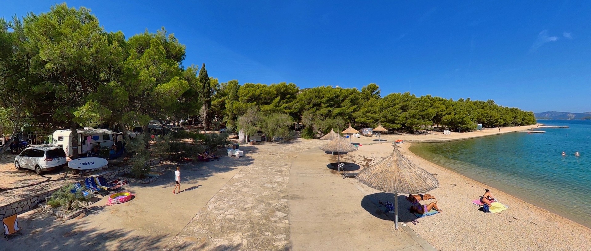 Beach 02 | Autocamp Jazina | Tisno